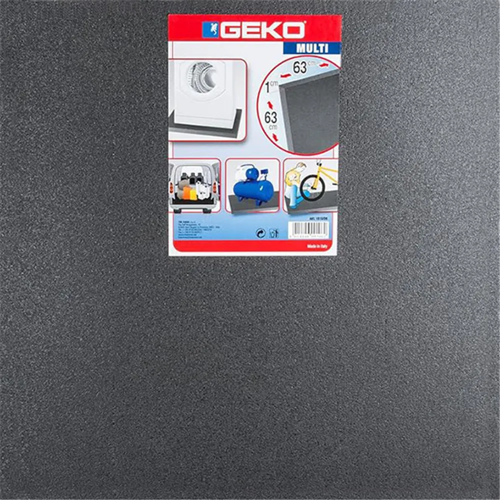Pannello Antivibrazione Geko - 63x63 cm - 1810/09 (Nero)