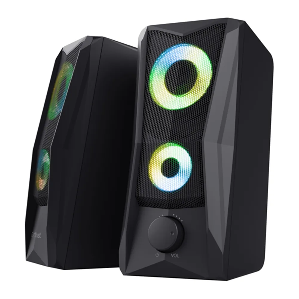 Speaker Set RGB JAVV GXT606 Trust - 25108 (Nero con Illuminazione)