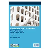 Blocco Interventi a Domicilio Data Ufficio - 50/50 Fogli Autoricalcanti - 21,5x14,8 cm - DU16577C000