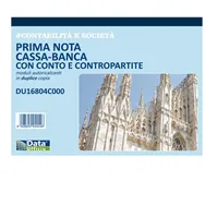 Blocco Prima Nota Cassa/Banca Data Ufficio - 50/50 Copie Autoricalcanti - 21,5x29,7 cm - DU16804C000