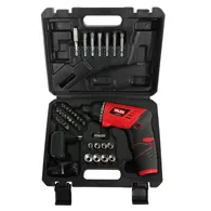 Cacciavite a Batteria Driver V Valex - 3,6 V - 1422532 (Nero e Rosso)