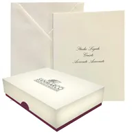 Biglietto Partecipazioni Kartos - a Libro con Busta Regina - 11,4x17 cm - ODLS700001RE (Avorio Conf. 50)