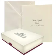 Biglietto Partecipazioni Kartos - a Libro con Busta Regina - 11,4x17 cm - ODLS700001RE (Avorio Conf. 50)