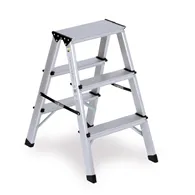 Scala Doppia Salita Garden Friend - 3 Gradini - S1405403 (Alluminio)