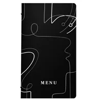 Portamenù Linee Stil Casa - 18x31,6 cm - F360085 (Nero Conf. 3)