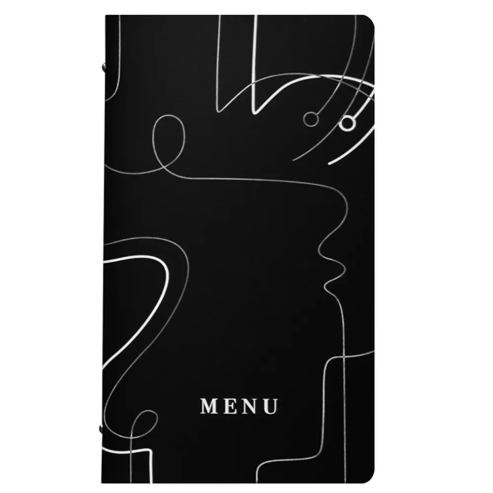 Portamenù Linee Stil Casa - 18x31,6 cm - F360085 (Nero Conf. 3)