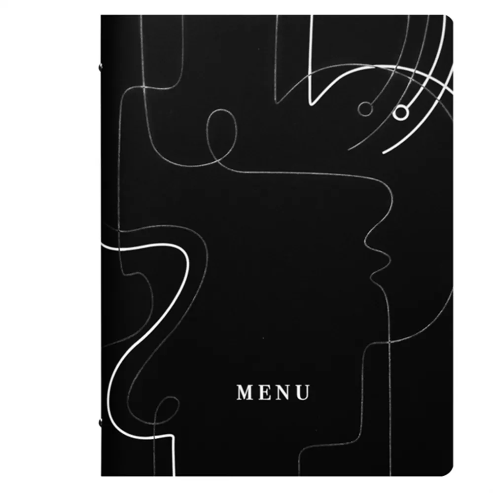Portamenù Linee Stil Casa - 24,6x31,6 cm - F360075 (Nero Conf. 3)