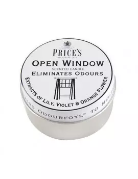 Candela in Lattina Price's - Fresh Air - Open Window - FR510316 (Lily, Violet & Orange Flowers)