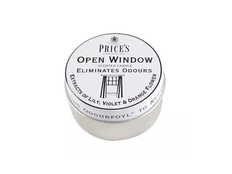 Candela in Lattina Price's - Fresh Air - Open Window - FR510316 (Lily, Violet & Orange Flowers)