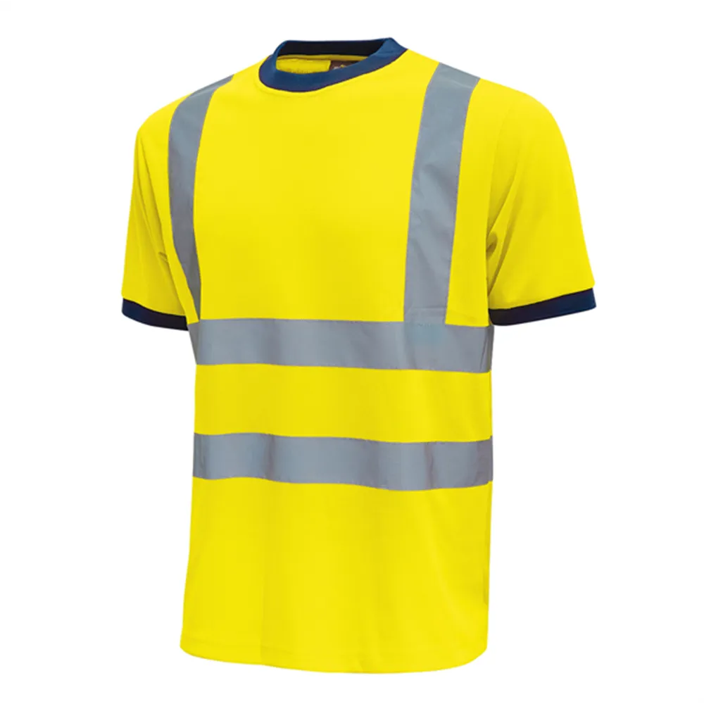 T-Shirt Alta Visibilità Glitter U-Power - Taglia XXL - HL197YF-XXL (Giallo Fluo Conf. 3)