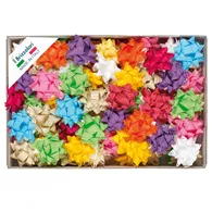 Stelle in Rafia Sintetica Brizzolari - 14 mm - 01003499 (Assortiti Primaverili Conf. 100)