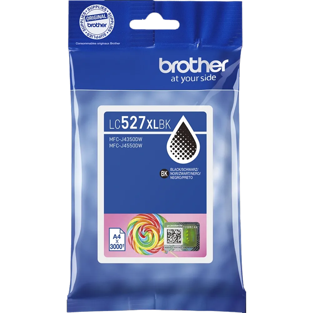 Cartuccia Originale Brother LC-527XLBK (Nero 3000 pagine)