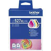 Multipack Cartucce Originali Brother LC-527XLVAL (Nero e Colori XL 9000 pagine)