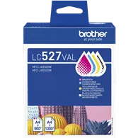 Multipack Cartucce Originali Brother LC-527VAL (Nero e Colori 4000 pagine)