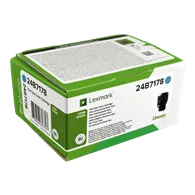 Toner Originale Lexmark 24B7178 (Ciano 6000 pagine)