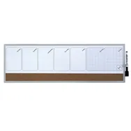 Organizer Magnetico con Calendario Settimanale Nobo - 58,5x19 cm - 1903780 (Bianco)