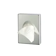 Dispenser per Sacchetti Igienici Medial International - 9,8x2,5x13,8 cm - 130002 (Argento Cromato)