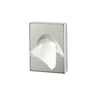 Dispenser per Sacchetti Igienici Medial International - 9,8x2,5x13,8 cm - 130002 (Argento Cromato)