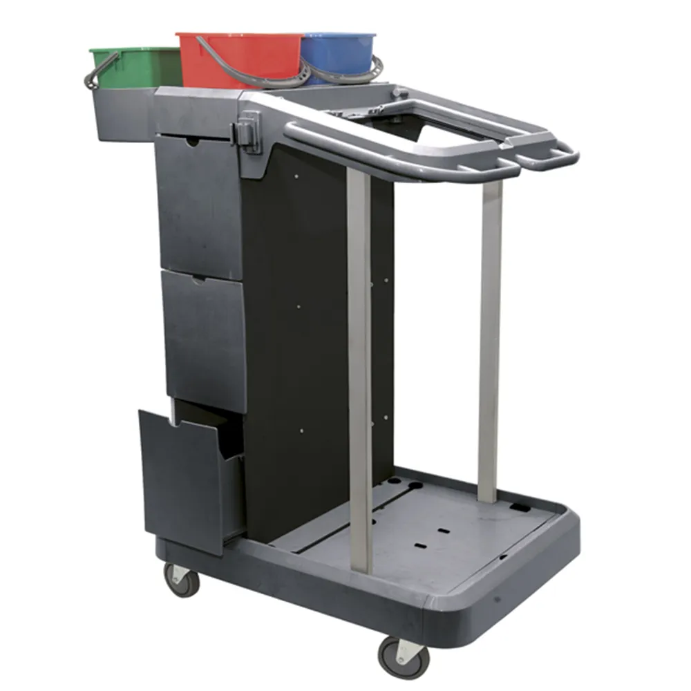 Carrello per Pulizie UNI-J11 Taxon - 75x60x118 cm - MULTIUNIJ1111 (Grigio)