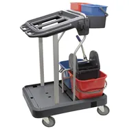 Carrello per Pulizie UNI-J 4.1 Taxon - 75x60x118 cm - 12 Litri - MULTIUNIJ041 (Grigio)