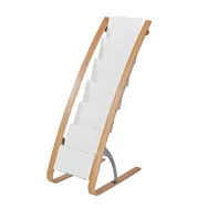 Espositore da Terra Alba - 6 Tasche - 93 cm - DDEXPO6W BC (Bianco)