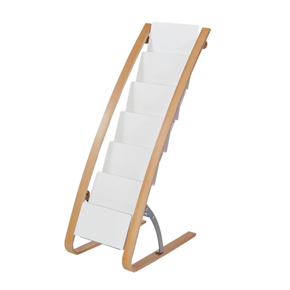Espositore da Terra Alba - 6 Tasche - 93 cm - DDEXPO6W BC (Bianco)