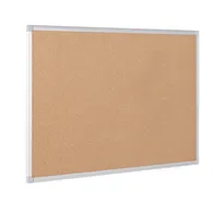 Lavagna in Sughero con Cornice in Alluminio Earth Bi-Office - 60x45 cm - CA021790