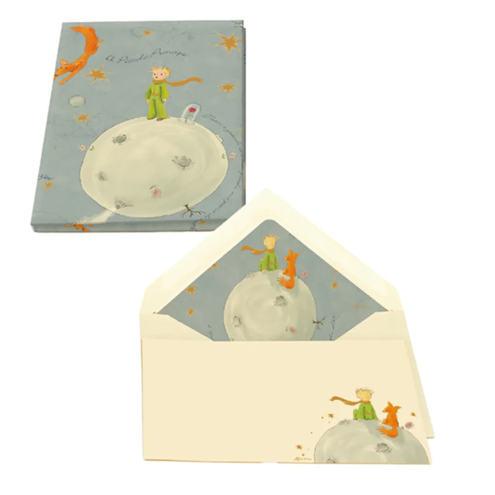 Biglietti e Buste Il Piccolo Principe Kartos - 9x14 cm - 01420200 (Avorio Conf. 50)