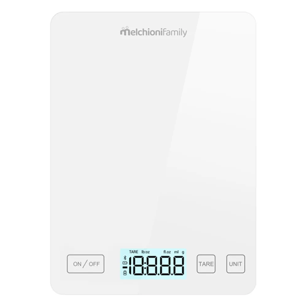 Bilancia da Cucina Wi-Fi Smarty Melchioni - 5 kg - 118210028 (Bianco)