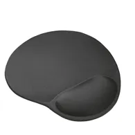 Mouse Pad con Supporto Poggiapolsi BigFoot Trust - 23,6x20,5 cm - 16977 (Nero)