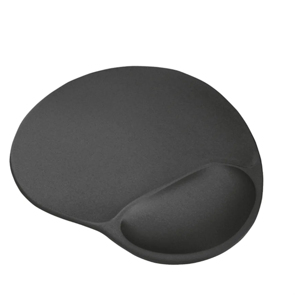 Mouse Pad con Supporto Poggiapolsi BigFoot Trust - 23,6x20,5 cm - 16977 (Nero)