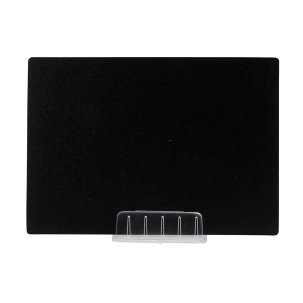 Supporti a L per Lavagne Tag Securit - 6x4 cm - TAG-HLD-TR (Trasparente Conf. 10)