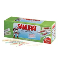 Stuzzicadenti Samurai - Imbustati Singolarmente - 341CB (Betulla Conf. 1000)