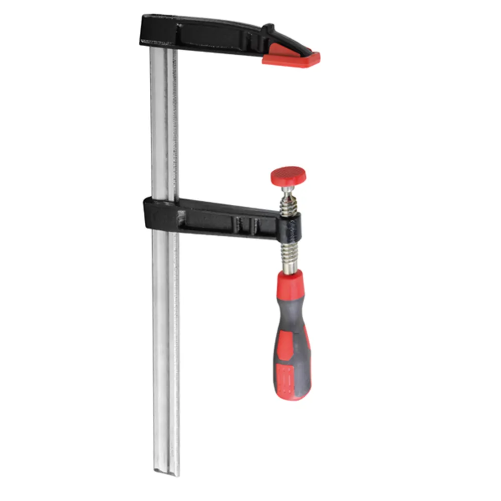 Strettoio con Serraggio a Vite Valex - Apertura 40 cm - 1454615 (Nero e Rosso)