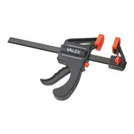 Strettoio Reversibile a Sgancio Rapido Valex - Apertura 10 cm - 1454625 (Nero e Arancione)