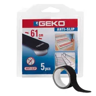 Striscia Adesiva Antiscivolo Anti-Slip Geko - 1,9x61 cm - 220/51 (Nero Conf. 5)