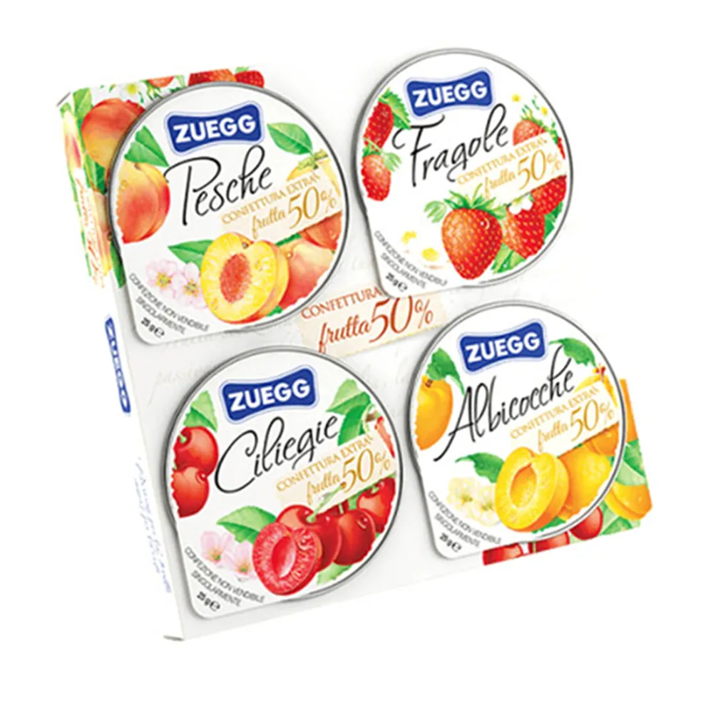 Mini Marmellata di Frutta Zuegg - 25 g - ZUCOM (Conf. 4)