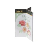 Portamenù da Tavolo a Y Securit - A5 - PFT-ACY-A5 (Trasparente)