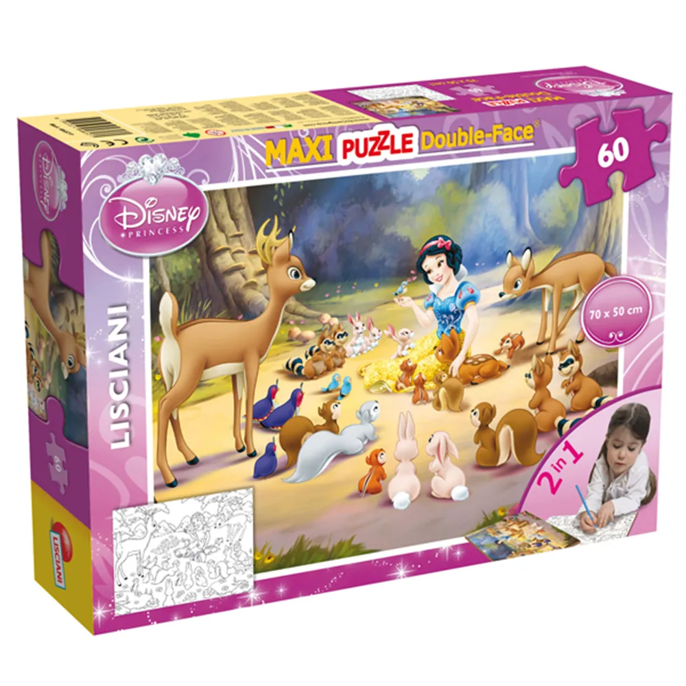 Puzzle Disney Snow White Lisciani - 60 Pezzi - 46577