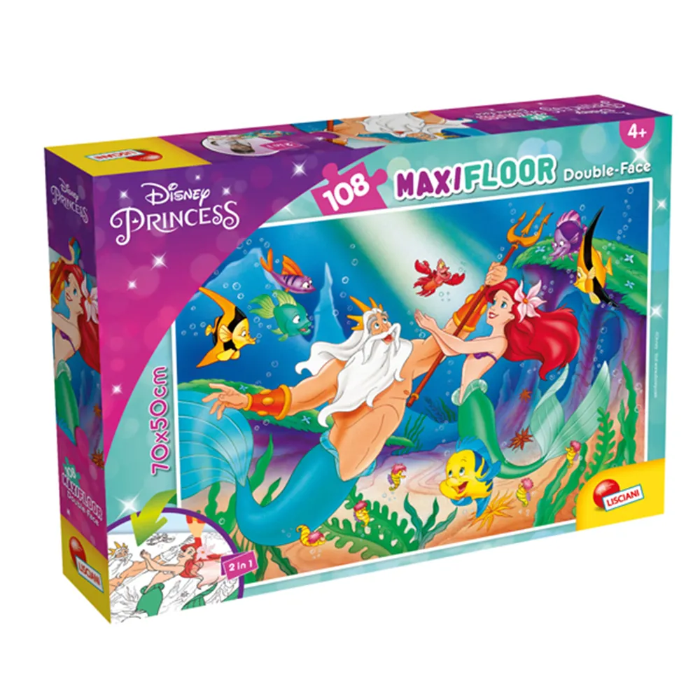 Puzzle Disney Little Mermaid Lisciani - 108 Pezzi - 31788