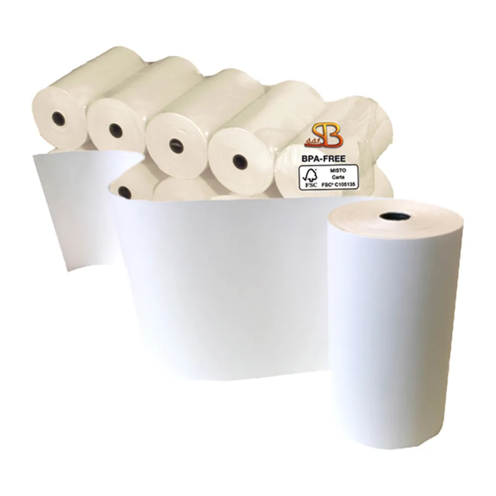 Rotolo Termico per Calcolatrice Sabacart - 57 mm x 25 m - 3120057025CX (Conf. 10)