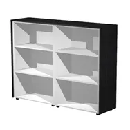 Mobile Medio a Giorno Prestige Artexport - 162,8x43x119,8 cm - 935C-8 (Nero Venato)