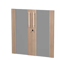 Ante in Vetro per Mobile Basso a Giorno Prestige Artexport - 80x77 cm - 91068M-K (Ciliegio Arabis)