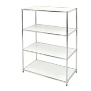 Libreria Cromata Easy System Serena Group - 80x40x120 cm - E-408012W (Cromato)