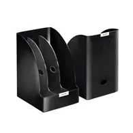 Portariviste Plus Jumbo Leitz - 24x31x21 cm - 52390095 (Nero)