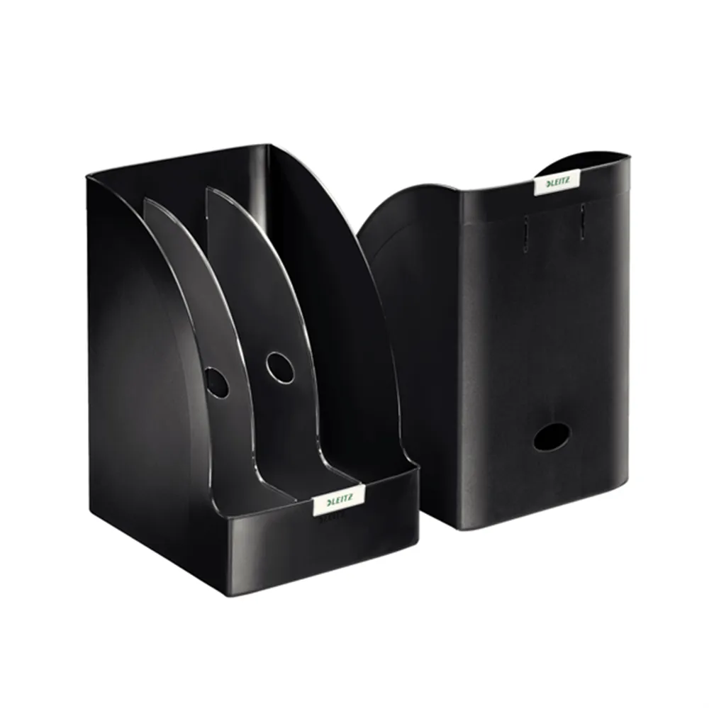 Portariviste Plus Jumbo Leitz - 24x31x21 cm - 52390095 (Nero)