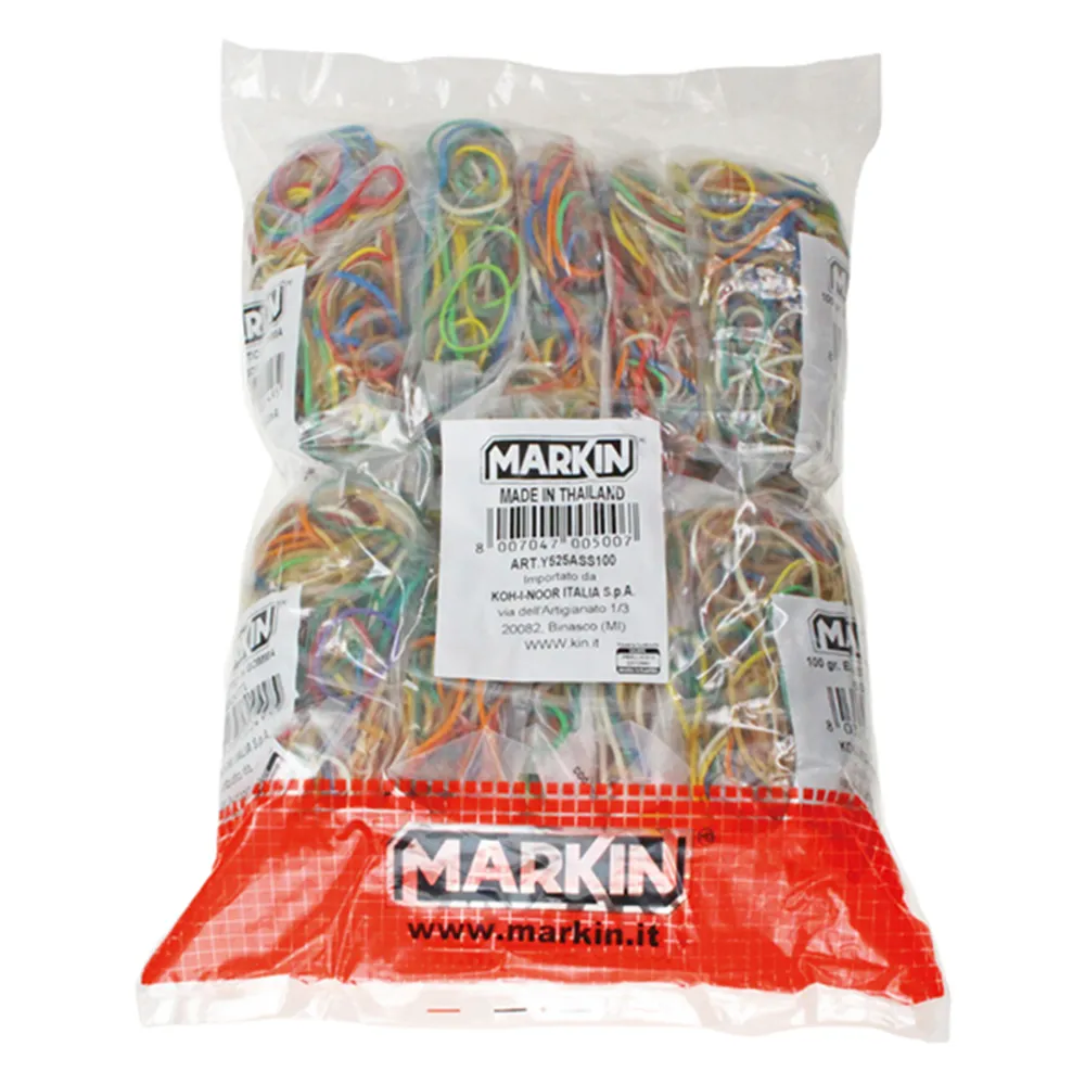 Elastici Colorati Markin - 1 kg - Y525ASS100 (Assortiti)
