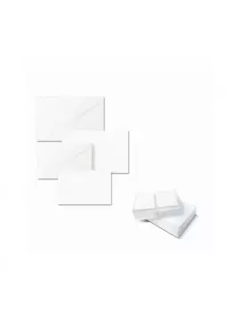 Biglietti e Buste Ellebi Sadoch - Bristol - 7,5x11 cm - 8304 (Bianco Conf. 100)