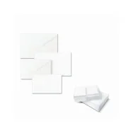 Biglietti e Buste Ellebi Sadoch - Bristol - 7,5x11 cm - 8304 (Bianco Conf. 100)