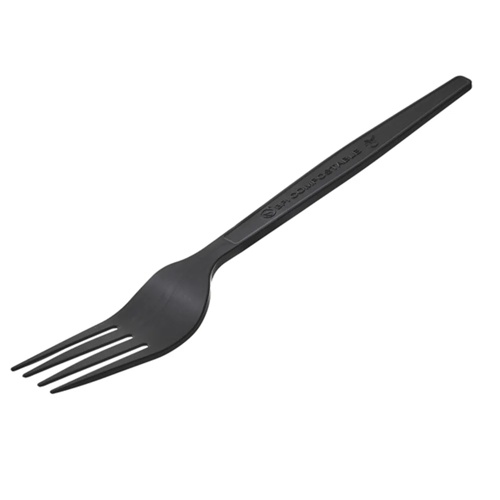 Forchetta in CPLA Leone - 16 cm - Q2041.Z (Nero Conf. 50)